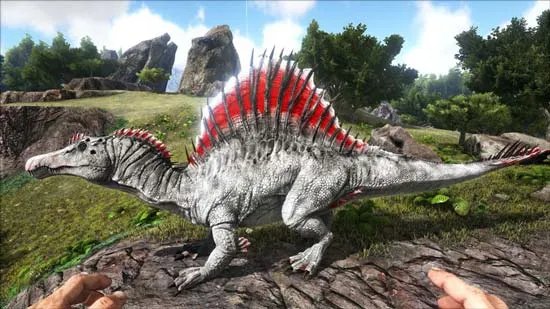 方舟手游棘背龙哪里多 棘背龙分布图