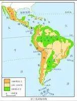 拉丁美洲到底是哪一部分?世界地图上怎么没有