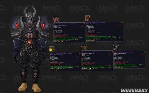 《魔兽世界》T9套装曝光 属性一览