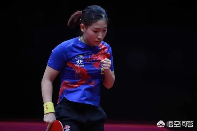 刘诗雯4-0张安,比赛末尾打出了一个小高潮,刘国梁都笑了,发生了什么?