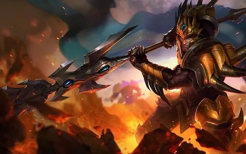 lol皇子吕布皮肤开大说的什么？