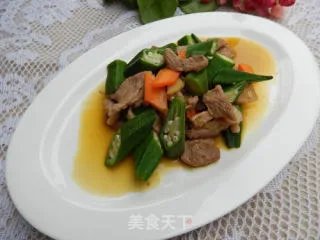 秋葵炒肉