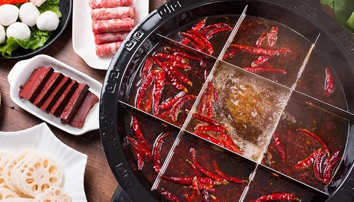 火锅里的九宫格是用来区分辣度的吗