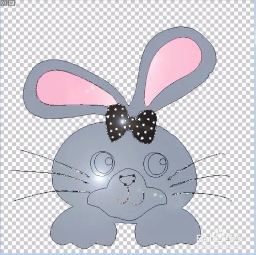 可爱兔子卡通图片设计