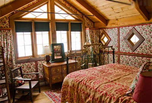 《雪之女王》作家Amanda一家的冰爽乡村屋