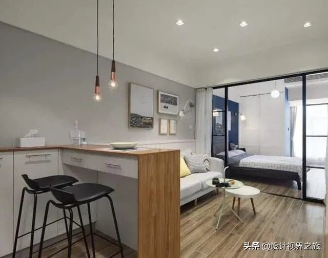 四十多个平方的单身公寓，怎么设计好？