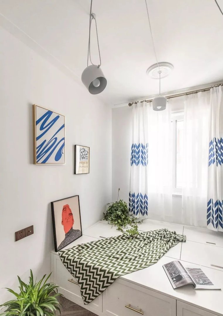 大冶东风人家120㎡简约风格装修效果图，浅灰色调自然系简约风，超唯美！