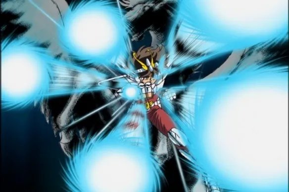 天马流星拳落选前三！盘点《圣斗士星矢》最强必杀技