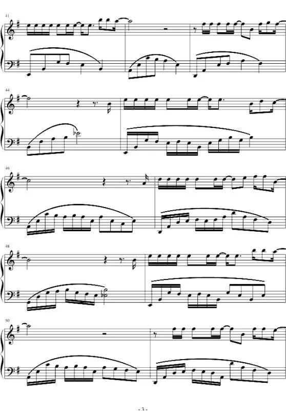 谁有《有没有人曾告诉你》的钢琴谱