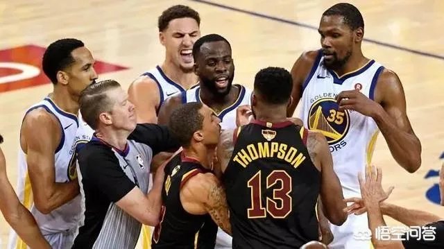 网爆勇士队格林与骑士队汤普森在夜店发生冲突,杜兰特和詹姆斯上去劝架,你怎么看?