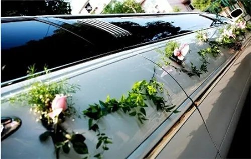 婚车布置图片 2017婚车装饰效果图