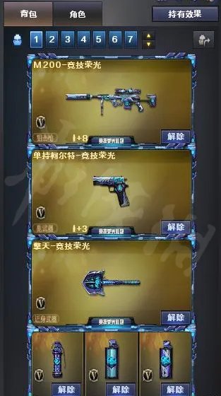 竞技荣光套装多少钱