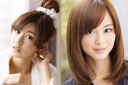 详解额头高适合什么刘海三种发型让你的脸型变完美