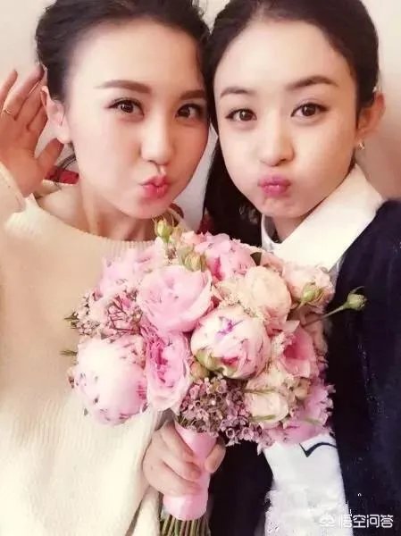 赵丽颖的表妹好美!还有哪些明星有个比自己还美的亲戚?