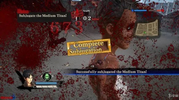 《进击的巨人》图文评测:爽快的猎杀巨人吧!