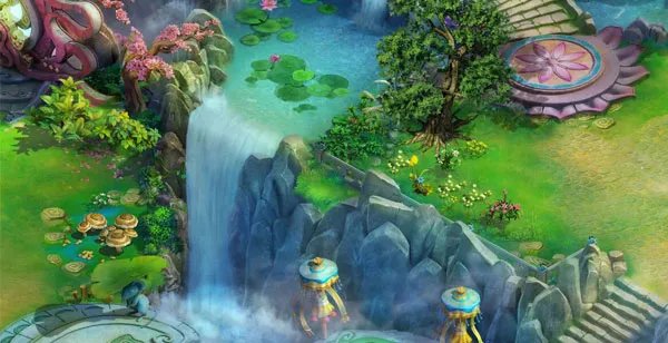 《仙缘录》唯美地图大曝光 美不胜收惹人爱