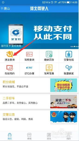 河北交通违章查询网