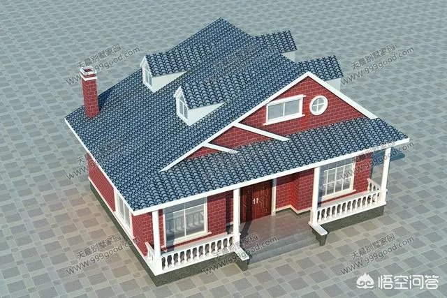 在农村盖占地90平米，二层小楼该怎么设计？