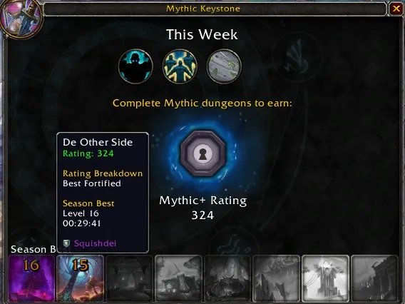 《魔兽世界》9.1大秘境评分系统介绍