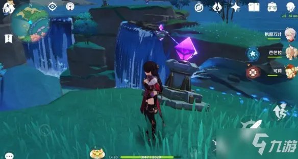 《原神》曚云神社继电石解密图文教程