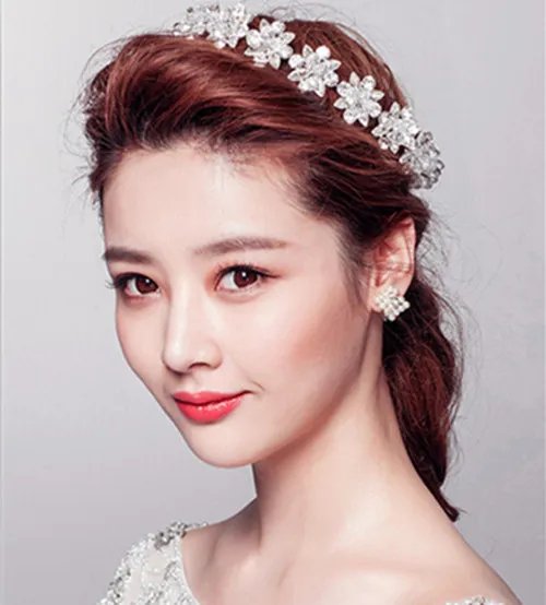 韩国新娘婚纱照图片欣赏 怎样打造韩式新娘造型