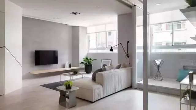 电视背景墙不要放空白，这些案例款款精致清爽超实用