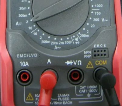 数字万用表怎么测量电流?