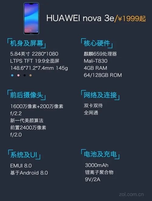 华为nova 3e评测 新一代全面屏美如画