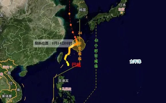 第8号台风强度加强为台风级 台风“巴威”会成为2020年风王吗