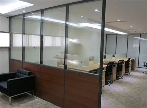 办公室隔断用哪种玻璃