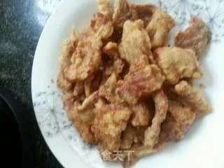 干炸肉片