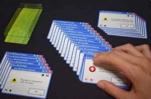 日本推出微软错误弹窗扑克，他们设计的灵感来自哪里？