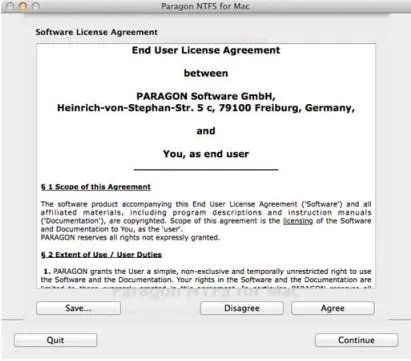 如何激活Paragon NTFS for Mac