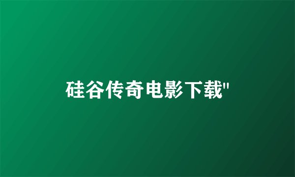 硅谷传奇电影下载
