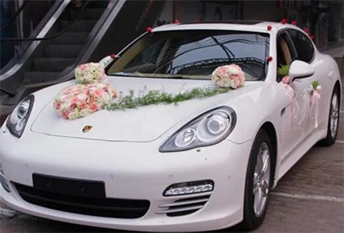 婚车布置图片 2017婚车装饰效果图