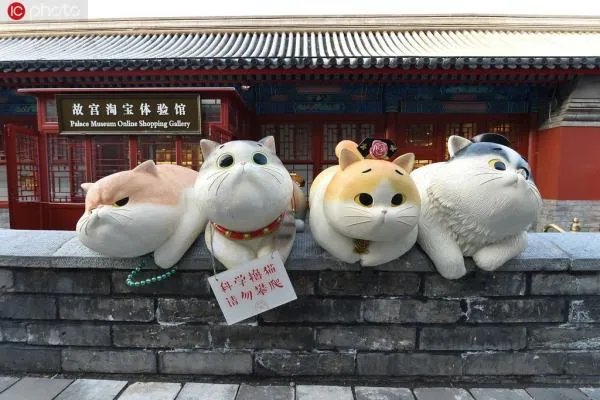 故宫神武门现巨型御猫！近几年故宫都还有哪些神操作？
