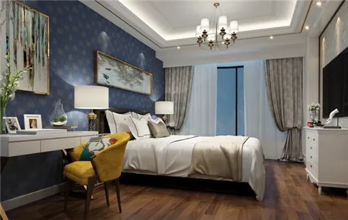 简欧主卧室装修效果图 欧式卧室装修设计参考