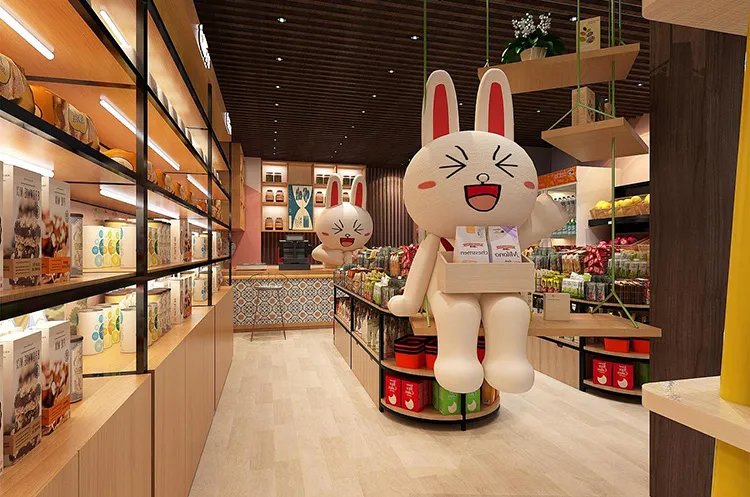 合肥零食店装修要点，网红零食店这样设计精致又实用，顾客源源不断