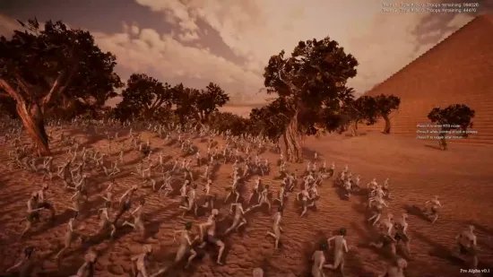 《史诗战争模拟器2》新演示 同屏1000万人浴血奋战