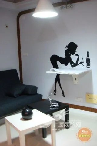 不是90后也玩非主流 网友混搭的55平热闹家