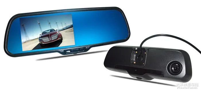 华凌安热卖超大广角高清后视镜行车记录仪
