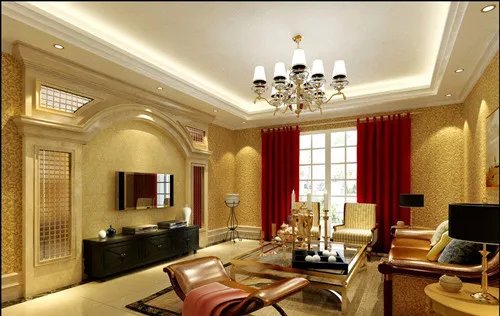 客厅欧式吊灯效果图   4款时尚典雅的客厅欧式吊灯