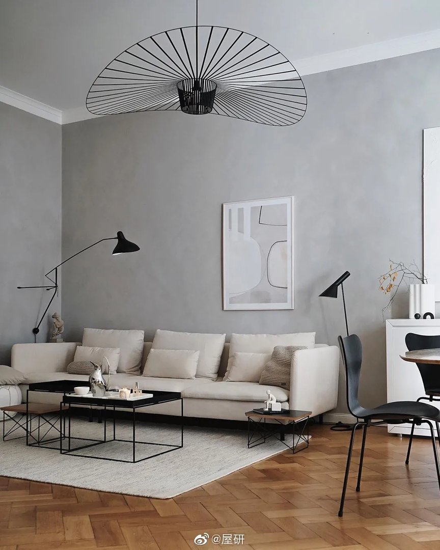 舒适家，木质、藤编家具增添自然质感ins：tthese_be...