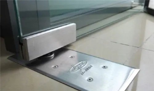 玻璃门的地弹簧怎么调