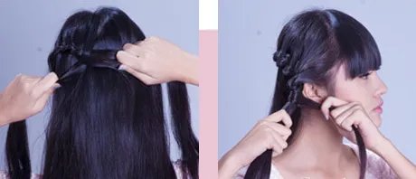 如何扎出漂亮的头发教你扎100种头发