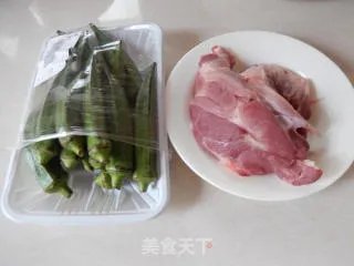秋葵炒肉