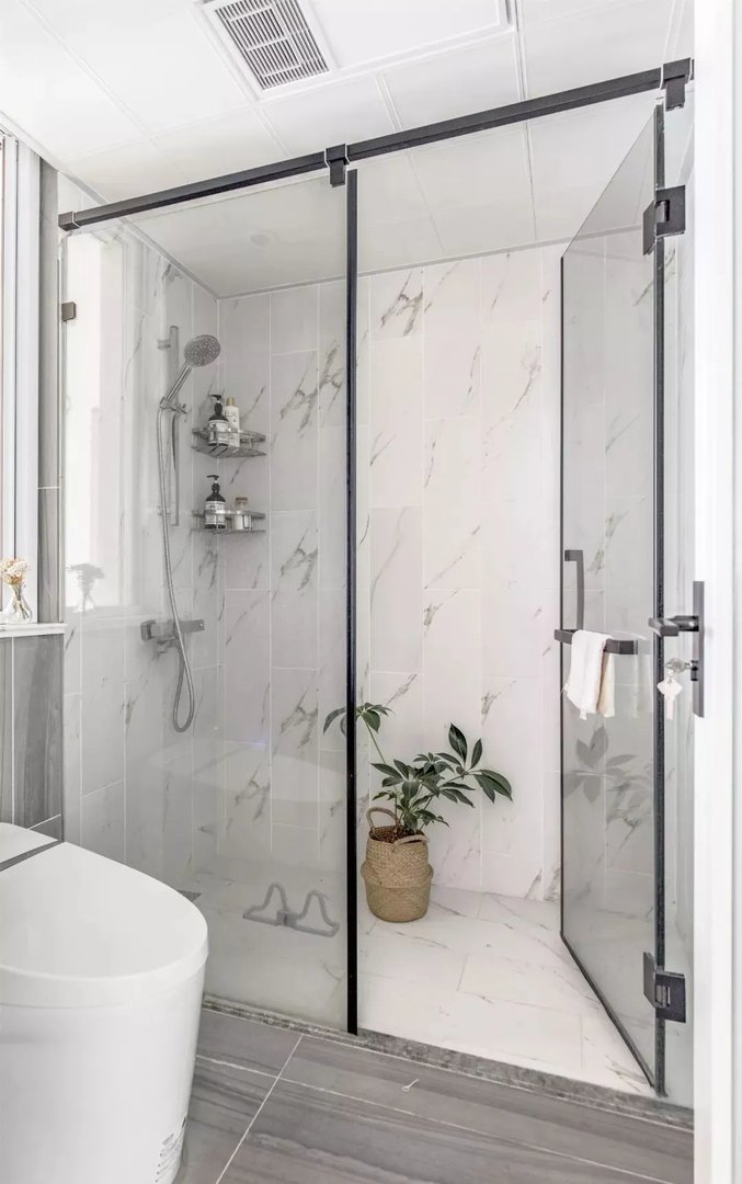 大冶东风人家120㎡简约风格装修效果图，浅灰色调自然系简约风，超唯美！