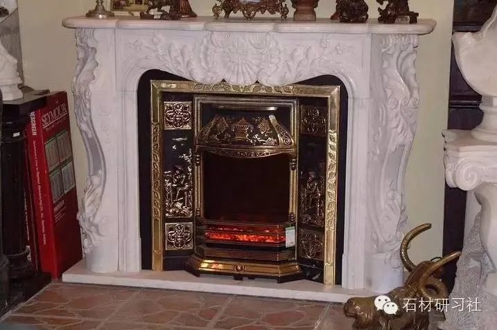 石材壁炉的设计及造型赏析