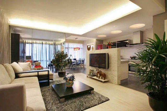 20多款电视墙隔断巧设计 漂亮又实用