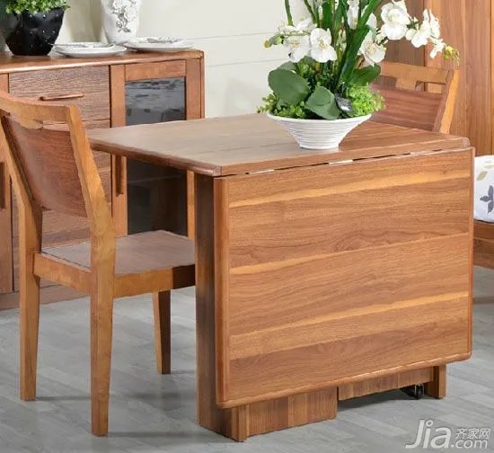 折叠餐桌尺寸 折叠餐桌图片